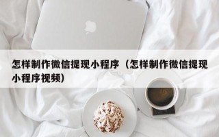 嘉善怎样制作微信提现小程序（怎样制作微信提现小程序视频）