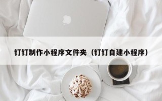 嘉善钉钉制作小程序文件夹（钉钉自建小程序）